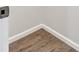 Close-up on the wood-look flooring detail at 6670 George Ct, Cumming, GA 30041