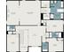 Second floor plan shows layout of bedrooms, bathrooms, a loft, and laundry room at 1023 Bentley Estates Dr, Dacula, GA 30019