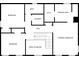 Second floor plan featuring bedrooms, primary bath, walk in closet, and laundry room at 4027 Mount Vernon Dr, Woodstock, GA 30189