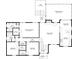 Detailed floor plan showcasing the layout of the first floor and its various rooms at 635 Stone Harbor Sw Pkwy, Marietta, GA 30060