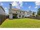Expansive backyard featuring a covered patio perfect for outdoor entertainment at 2624 Chase Rdg, Kennesaw, GA 30144