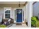 Inviting front door with decorative accents, creating a warm welcome to the home at 2624 Chase Rdg, Kennesaw, GA 30144