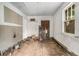 Unfinished basement with exposed materials presents a renovation opportunity at 1095 Saint Charles Ne Pl, Atlanta, GA 30306