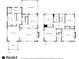 Two-story floor plan featuring 4 bedrooms, 3 baths, kitchen, dining room, living room and sunroom at 1095 Saint Charles Ne Pl, Atlanta, GA 30306