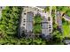 An aerial perspective of a community featuring well-maintained apartments surrounded by lush greenery at 1212 Utoy Springs Rd # 46, Atlanta, GA 30331