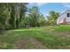 Expansive backyard with lush green grass and mature trees at 2003 Greeson Rd, Dacula, GA 30019