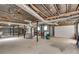 Unfinished basement with visible ductwork, garage access, and potential for customization at 2653 Elkhart Sw Cir, Marietta, GA 30064