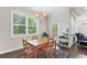 Cozy breakfast nook filled with natural light, a wooden table, and views of the outdoors at 3219 Blackshear Dr, Marietta, GA 30060
