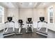 Community gym featuring a variety of treadmills and stationary bikes with natural light from nearby windows at 4100 Paces Se Walk # 2304, Atlanta, GA 30339