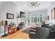 Bright, airy living room featuring hardwood floors and a large window with lots of natural light at 4100 Paces Se Walk # 2304, Atlanta, GA 30339
