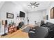 Cozy living room with hardwood floors and lots of natural light from large window at 4100 Paces Se Walk # 2304, Atlanta, GA 30339