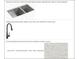 A collection of interior design selections for the home's kitchen sink, faucet, and countertops at 4527 Moray Dr, Mableton, GA 30126