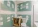 Unfinished bathroom shows drywall, basic fixtures, and potential for customization at 830 Hightower Trl, Oxford, GA 30054