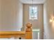 Bright foyer with a statement chandelier and natural light at 1016 E Bay Springs Dr, Villa Rica, GA 30180