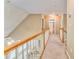 Upstairs hallway with natural light at 1016 E Bay Springs Dr, Villa Rica, GA 30180