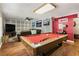 Recreation room featuring a pool table, television, and a comfortable seating area at 1359 Cedar Park Pl, Stone Mountain, GA 30083