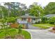 Charming home showcasing a manicured front lawn and a driveway, blending suburban charm with modern appeal at 569 Woods Nw Dr, Atlanta, GA 30318