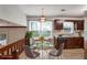 Eat-in kitchen with breakfast table and chairs at 615 Barrington Way, Roswell, GA 30076