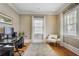 Bright office space featuring hardwood floors, natural light, and modern desk setup at 101 Terrace Dr, Atlanta, GA 30305