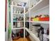 Walk-in pantry with custom shelving at 101 Terrace Dr, Atlanta, GA 30305