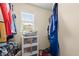 Organized walk-in closet featuring shelving and hanging storage for optimal organization at 2755 Greenbridge Dr, Norcross, GA 30071
