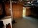 Unfinished basement area with utility sink, offering potential for customization at 1167 Drewsbury Ct, Smyrna, GA 30080