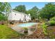 Backyard features a large in-ground pool and a large deck ideal for entertaining at 1825 Crescent Rdg, Cumming, GA 30041