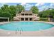 Enjoy the luxurious community pool and elegant architecture at 8109 Lawnview, Alpharetta, GA 30022