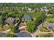 Gorgeous aerial view of the home showcasing its prime location and beautifully landscaped grounds at 8745 Islesworth Ct, Duluth, GA 30097