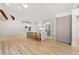Bright kitchen features a large island with seating, stainless steel appliances, and plenty of cabinet space at 8745 Islesworth Ct, Duluth, GA 30097