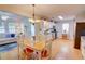Eat-in kitchen with breakfast table and stainless steel appliances at 3381 Grovewood Ln, Duluth, GA 30096