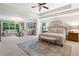 Bright main bedroom provides a serene space with a sitting area and great natural light at 4120 Winterberry Rd, Cumming, GA 30040