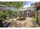 Cozy backyard seating area is perfect for relaxing and outdoor dining at 510 Edgewood Ne Ave # 6, Atlanta, GA 30312