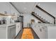 Efficient kitchen featuring white cabinetry, stainless steel appliances, and modern countertops at 510 Edgewood Ne Ave # 6, Atlanta, GA 30312