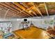Loft office area boasting exposed wooden beams, hardwood floors, and natural light at 510 Edgewood Ne Ave # 6, Atlanta, GA 30312