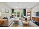 Bright living room boasting large windows, comfortable seating, and a decorative area rug at 3018 Monterey Dr, Decatur, GA 30032