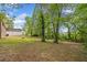 Expansive backyard with mature trees and lush greenery at 9 Latimer Rd, Cartersville, GA 30121