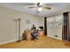 Bright office space with natural light, desk, and hardwood floors at 1125 Lanier Sw Dr, Marietta, GA 30060