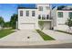 New construction townhome exterior showing garages and multiple levels at 2200 Carlton Ct # 6, Atlanta, GA 30318