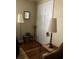 Entryway with hardwood floors, lamp, and mirror at 2477 N Decatur Rd # A1, Decatur, GA 30033
