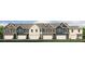 Attractive row of townhomes with individual garages and well-manicured landscaping at 1337 Magnolia Bend Way # 289, Jonesboro, GA 30238