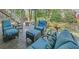 Inviting patio with cushioned seating, outdoor decor, and a view of the backyard at 1420 Cortez Ne Ln, Atlanta, GA 30319