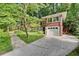 Attractive brick home offering an attached front-facing garage, a driveway and a landscaped yard at 2167 Tanglewood Rd, Decatur, GA 30033