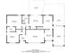 Detailed floor plan showcasing the layout of the home, including room dimensions and spatial relationships at 2167 Tanglewood Rd, Decatur, GA 30033