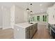 Modern kitchen featuring an island, stainless steel appliances, and lots of natural light at 2202 Carlton Ct # 7, Atlanta, GA 30318