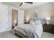 Comfortable bedroom features a ceiling fan, neutral color palette, and ample natural light at 2144 Tidwell Ln # 2, Atlanta, GA 30318