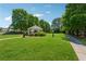 Enjoy the lush, green common areas with a gazebo for community enjoyment at 109 Windcroft Nw Cir, Acworth, GA 30101