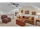 Bonus room with comfortable seating, wainscoting, and easy access to the staircase at 1152 Ward Creek Sw Dr, Marietta, GA 30064