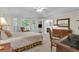 Bright main bedroom with large windows, desk, and a built-in shelving unit with a TV at 1152 Ward Creek Sw Dr, Marietta, GA 30064