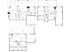 Detailed floor plans featuring multiple levels, including kitchen, dining, living, bedrooms, and garage spaces at 160 Old Mill Ct, Fayetteville, GA 30214